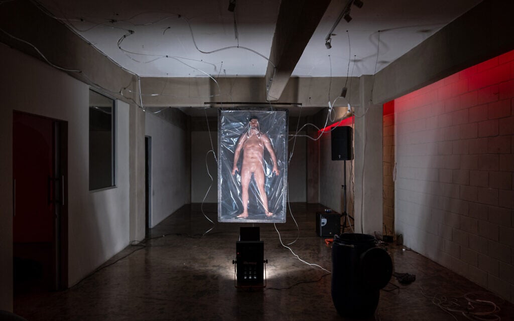'Better Chemicals,' an installation by fashion designer and artist Akiva Alpert. (Courtesy) 'Better Chemicals,' an installation by fashion designer and artist Akiva Alpert. (Courtesy)
