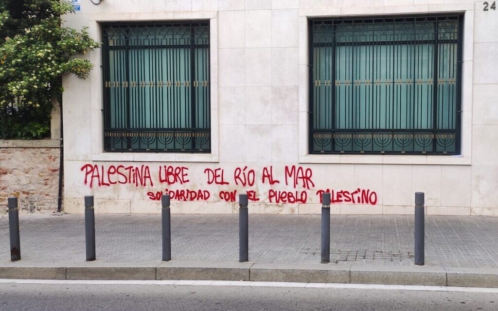 French Jews say they were chased by mob in Barcelona chanting ‘baby murderers’