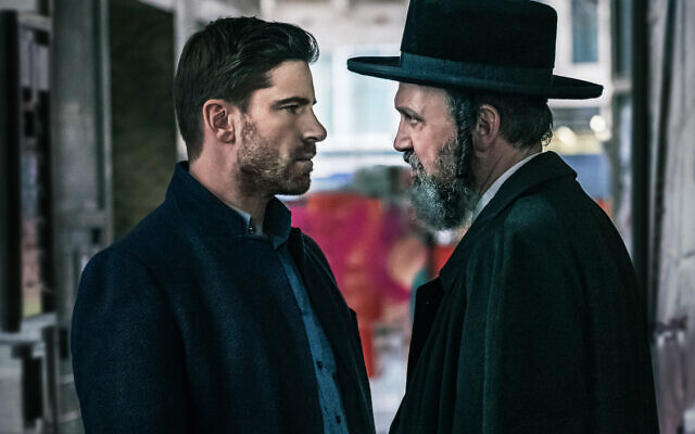 Kevin Janssens (left) and Robbie Cleiren as Noah and Eli Wolfson in the Netflix thriller 'Rough Diamonds.' (Netflix)