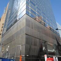 The home of Moody's credit rating agency, 250 Greenwich Street, New York, on Oct. 9, 2011.  (AP/Henny Ray Abrams)