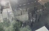 Protesters riot outside Ramle Prison, May 4, 2023. (Israel Prison Service)