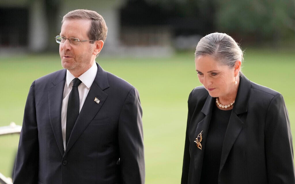 Herzog to head to UK, as London says it doesn’t think Israel committing genocide in Gaza