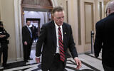 Rep. Paul Gosar, Republican-Arizona, leaves the House chamber at the Capitol in Washington, January 5, 2023. (J. Scott Applewhite/AP)