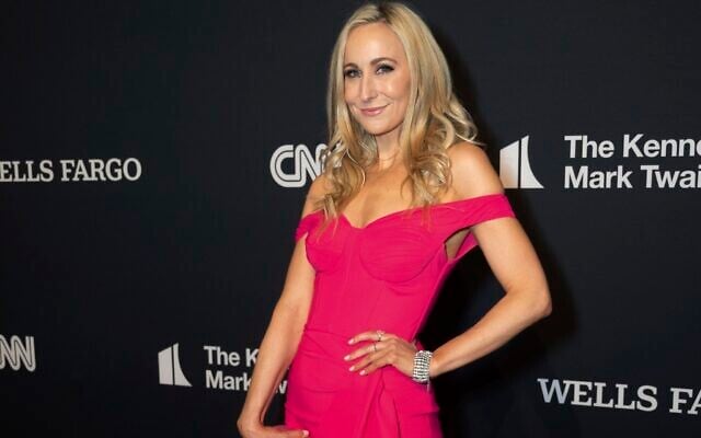Nikki Glaser arrives on the red carpet for the 24th Annual Mark Twain Prize for American Humor at the Kennedy Center for the Performing Arts, March 19, 2023, in Washington. (AP Photo/Kevin Wolf)