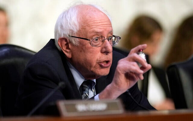 Senate Health, Education, Labor and Pensions Committee Chair Sen. Bernie Sanders, Independent-Vermont, during the Senate Health, Education, Labor, and Pensions Committee hearing on Capitol Hill in Washington, May 10, 2023. (Carolyn Kaster/AP) Senate Health, Education, Labor and Pensions Committee Chair Sen. Bernie Sanders, Independent-Vermont, during the Senate Health, Education, Labor, and Pensions Committee hearing on Capitol Hill in Washington, May 10, 2023. (Carolyn Kaster/AP)