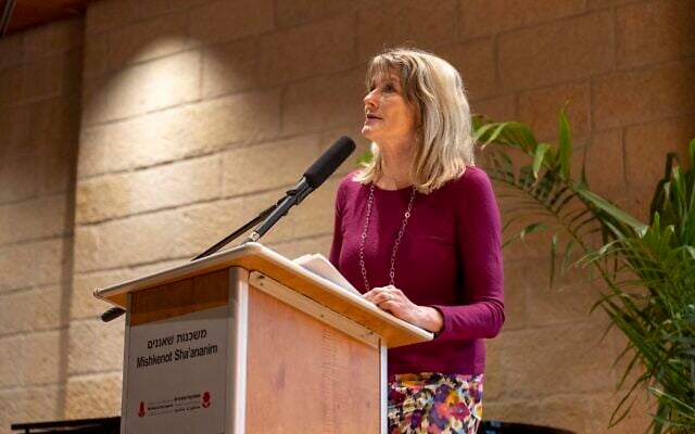 Pulitzer Prize-winning author Jennifer Egan in Israel for the 11th Jerusalem Writers Festival May 8-11, 2023 (Courtesy Chen Wagshall)
