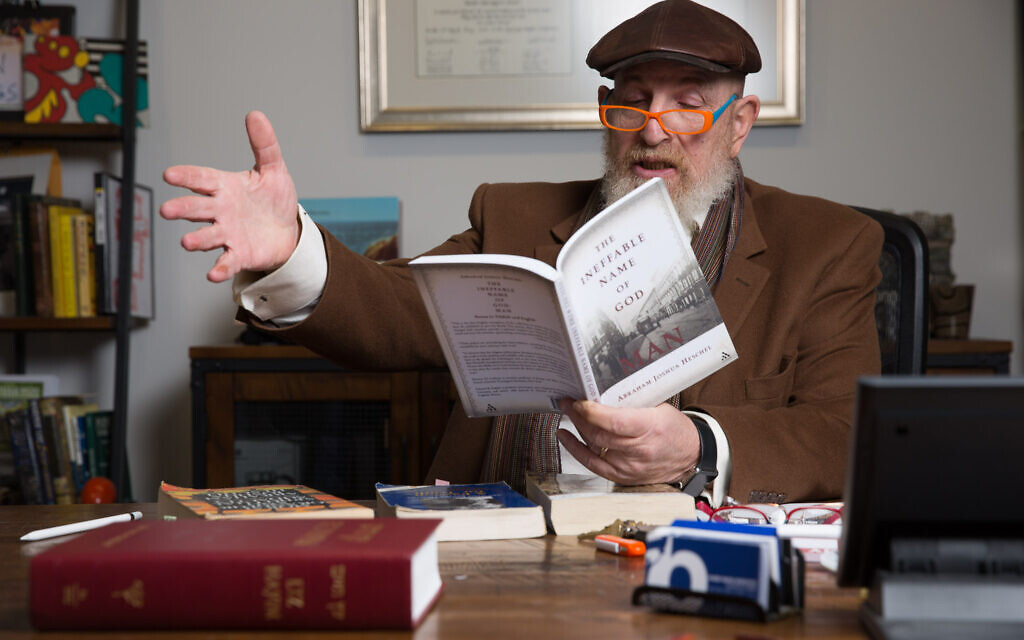 Rabbi Mark Borovitz in a still from 'The Jewish Jail Lady and the Holy Thief.' (Courtesy)