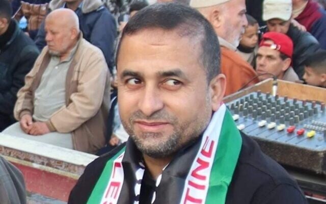 Ahmad Abu Deka, the deputy head of Islamic Jihad's rocket array in an undated picture. Abu Deka was killed in an Israeli strike on May 11, 2023. (Social media)