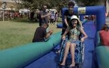 Screen capture from video of the Krembo Wings 2022 summer camp. (YouTube; used in accordance with Clause 27a of the Copyright Law)