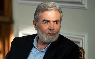 Islamic Jihad Secretary General Ziyad al-Nakhalah in 2022. (Wikimedia Common/Erfan Kouchari)