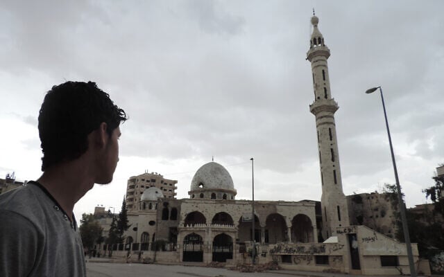 The landmark Al-Salam mosque in Barzeh on the outskirts of Damascus (STR / LENS OF A YOUNG DIMASHQI / AFP) The landmark Al-Salam mosque in Barzeh on the outskirts of Damascus (STR / LENS OF A YOUNG DIMASHQI / AFP)