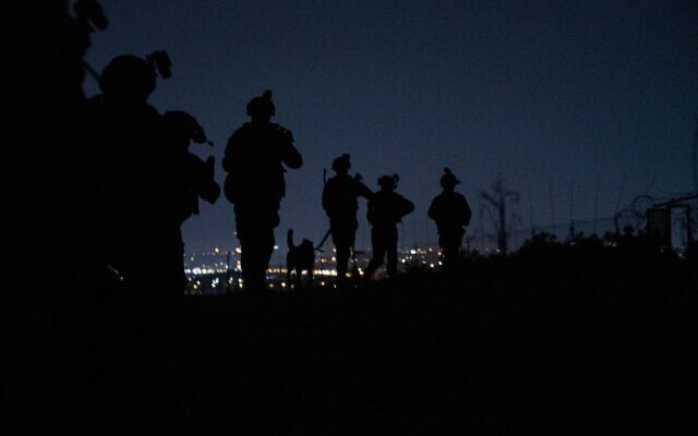 File: IDF troops operate in the West Bank, January 25, 2023. (IDF Spokesperson's Office) File: IDF troops operate in the West Bank, January 25, 2023. (IDF Spokesperson's Office)