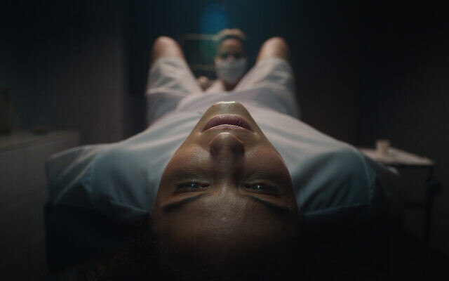 Dianna Agron stars in 'Clock.' (Hulu/via JTA)