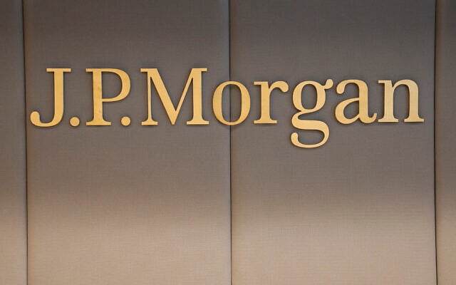 The logo of JPMorgan bank is pictured at the new French headquarters of JP Morgan bank, Tuesday, June 29, 2021, in Paris. (AP Photo/Michel Euler, Pool, File) The logo of JPMorgan bank is pictured at the new French headquarters of JP Morgan bank, Tuesday, June 29, 2021, in Paris. (AP Photo/Michel Euler, Pool, File)