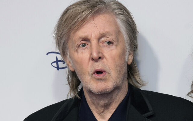 FILE - Paul McCartney poses for photographers upon arrival for the premiere of the film 'If These Walls Could Sing' in London, Monday, Dec. 12, 2022. (Photo by Scott Garfitt/Invision/AP, File) FILE - Paul McCartney poses for photographers upon arrival for the premiere of the film 'If These Walls Could Sing' in London, Monday, Dec. 12, 2022. (Photo by Scott Garfitt/Invision/AP, File)