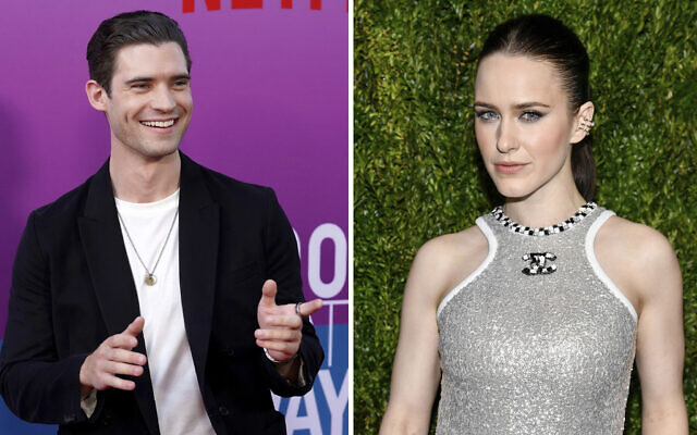 David Corenswet, left, on Aug. 16, 2022, at the Tudum Theater in Los Angeles, and Rachel Brosnahan right, on June 12, 2023, at the 16th annual Chanel Tribeca Artists Dinner at Balthazar in New York. (Chris Pizzello, left, Evan Agostini/Invision/AP, right) David Corenswet, left, on Aug. 16, 2022, at the Tudum Theater in Los Angeles, and Rachel Brosnahan right, on June 12, 2023, at the 16th annual Chanel Tribeca Artists Dinner at Balthazar in New York. (Chris Pizzello, left, Evan Agostini/Invision/AP, right)