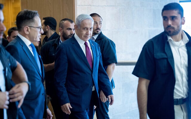 Prime Minister at the Knesset on June 14, 2023. (Yonatan Sindel/Flash90) Prime Minister at the Knesset on June 14, 2023. (Yonatan Sindel/Flash90)