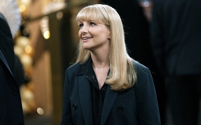 Melissa Rauch as Abby Stone in 'Night Court.' (Elizabeth Morris/NBC/Warner Bros. Television)