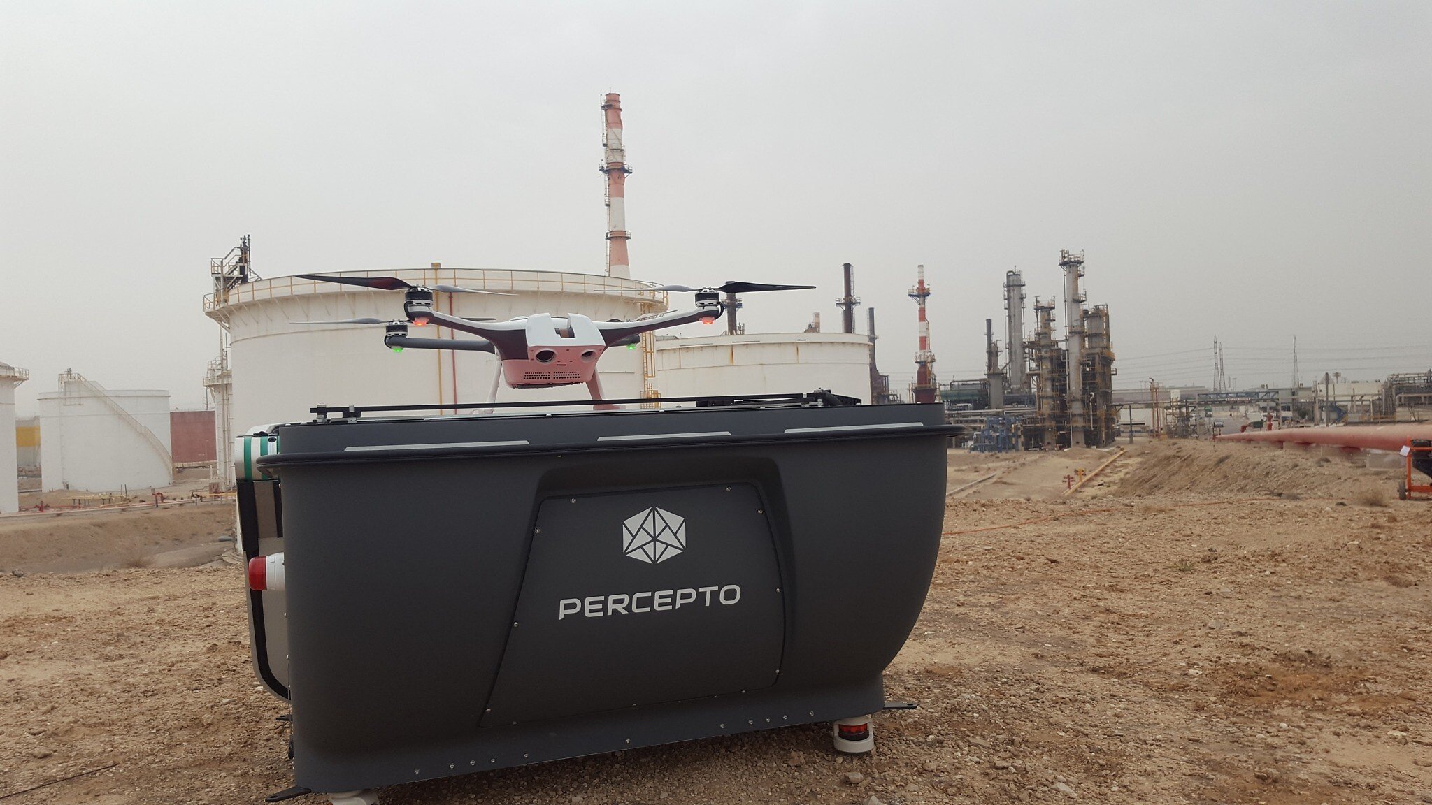 Percepto drone cost discount