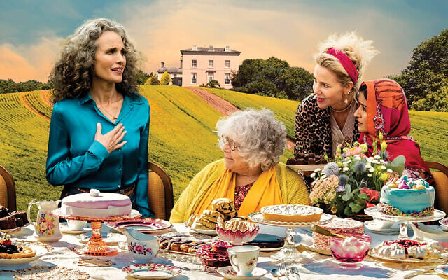 'My Happy Ending,' Israeli film starring Andie MacDowell and in Israeli theaters as of June 1, 2023. (Courtesy)