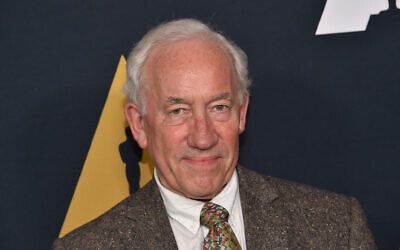 British actor/author Simon Callow on August 5, 2019 at the Samuel Goldwyn theatre in Beverly Hills. (Chris Delmas/AFP)