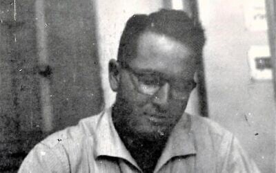 Aharon Ariel (Courtesy Yael Ariel-Goldschmidt)