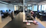 Illustrative: Eastech tech campus workspace in East Jerusalem. (Courtesy)