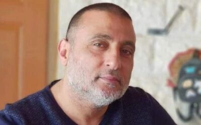 Undated photo of Walid Subahi Natur. (Used in accordance with Clause 27a of the Copyright Law)