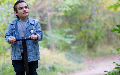 Brandon Farbstein spending time on a Washington DC hiking trail in 2019. He dedicated his professional career to advocating on behalf of others who are disabled. (Courtesy)