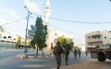 Israeli troops operate in the West Bank, early July 30, 2023. (Israel Defense Forces)