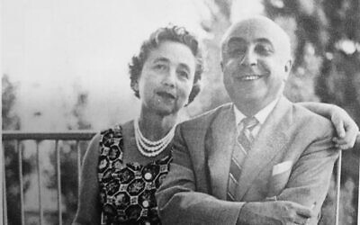 Herzl and Helena Rosenblum (courtesy of the Rosenblum family archive)