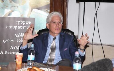 James Snyder at the Rockefeller Archaeological Museum in Jerusalem, Israel, July 10, 2016. (Dan Porges/Getty Images via JTA)