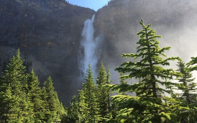 Illustrative -- In this July 6, 2017 photo, water tumbles 1,246 feet (380 meters) at Takakkaw Falls in Yoho National Park in Canada's stretch of the Rocky Mountains, straddling the border of British Columbia and Alberta (AP Photo/Adam Kealoha Causey) Illustrative -- In this July 6, 2017 photo, water tumbles 1,246 feet (380 meters) at Takakkaw Falls in Yoho National Park in Canada's stretch of the Rocky Mountains, straddling the border of British Columbia and Alberta (AP Photo/Adam Kealoha Causey)