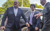 FTX founder Sam Bankman-Fried arrives at Manhattan federal court, Friday, August 11, 2023, in New York. (AP Photo/Bebeto Matthews)