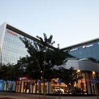 Illustration: High-tech development centers in Herzliya, October 30, 2020. (Gili Yaari/Flash90)