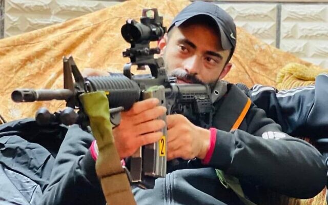 Amir Khalifa, 27, a Palestinian gunman killed by Israeli forces near Nablus in the northern West Bank, August 10, 2023. (Social media) Amir Khalifa, 27, a Palestinian gunman killed by Israeli forces near Nablus in the northern West Bank, August 10, 2023. (Social media)