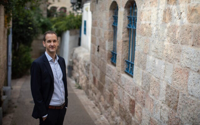 Journalist Oren Kessler, author of 'Palestine 1936.' (Hadas Parush)