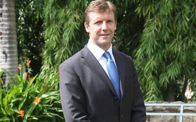 British Ambassador to Iran Simon Shercliff. (credit: www.gov.uk)