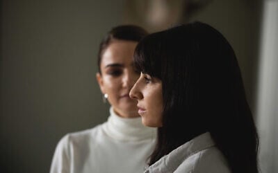 Dana Ivgi (right) in 'The Other Widow,' nominated for nine Ophir Awards; the ceremony will take place September 10, 2023. (Courtesy: Vered Adir)