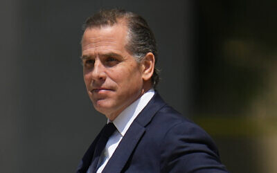 File: US President Joe Biden's son Hunter Biden leaves after a court appearance, in Wilmington, Delaware, July 26, 2023. (AP Photo/Julio Cortez)