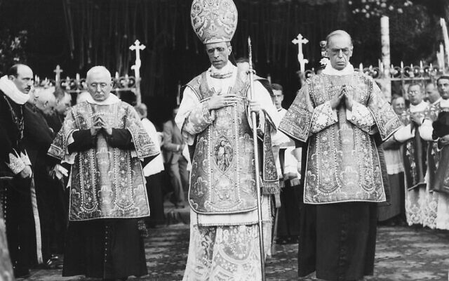 An undated file photo of Pope Pius XII. (AP Photo) An undated file photo of Pope Pius XII. (AP Photo)