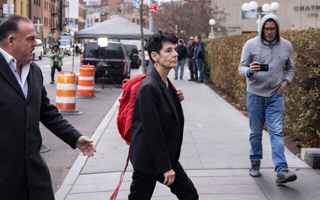 Barbara Fried, mother of FTX founder Sam Bankman-Fried, arrives at court, in New York, December 22, 2022. (Yuki Iwamura/AP) Barbara Fried, mother of FTX founder Sam Bankman-Fried, arrives at court, in New York, December 22, 2022. (Yuki Iwamura/AP)