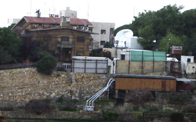 Undated photo of the US Embassy in Aukar, a northern suburb of Beirut, Lebanon. (AP Photo)