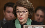 In this March 13, 2014, file photo, Sen. Dianne Feinstein, chair of the Senate Intelligence Committee, speaks on Capitol Hill in Washington. (AP Photo/J. Scott Applewhite, File)
