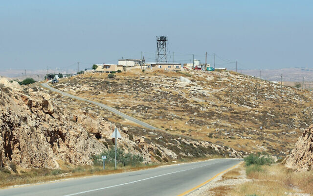 View of the illegal West Bank outpost of Asahel, in the South Hebron Mountains region, 2012. (Moshe Shai/Flash90) View of the illegal West Bank outpost of Asahel, in the South Hebron Mountains region, 2012. (Moshe Shai/Flash90)