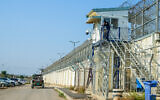 View of Gilboa Prison, near the Jordan Valley, December 5, 2022. (Avshalom Sassoni/Flash90)