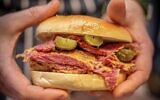 Salt beef sandwich on a bagel from Deli 613 in Dublin. (Courtesy)