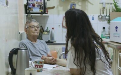Sofia, 93, a Holocaust survivor who receives monthly assistance from Latet