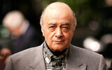 Harrods department store owner Mohamed Al Fayed arrives at the London High Court, 27 July 2007, for the preliminary hearing ahead of the coroner's inquest into the death of princess Diana. (Shaun Curry/AFP, File)