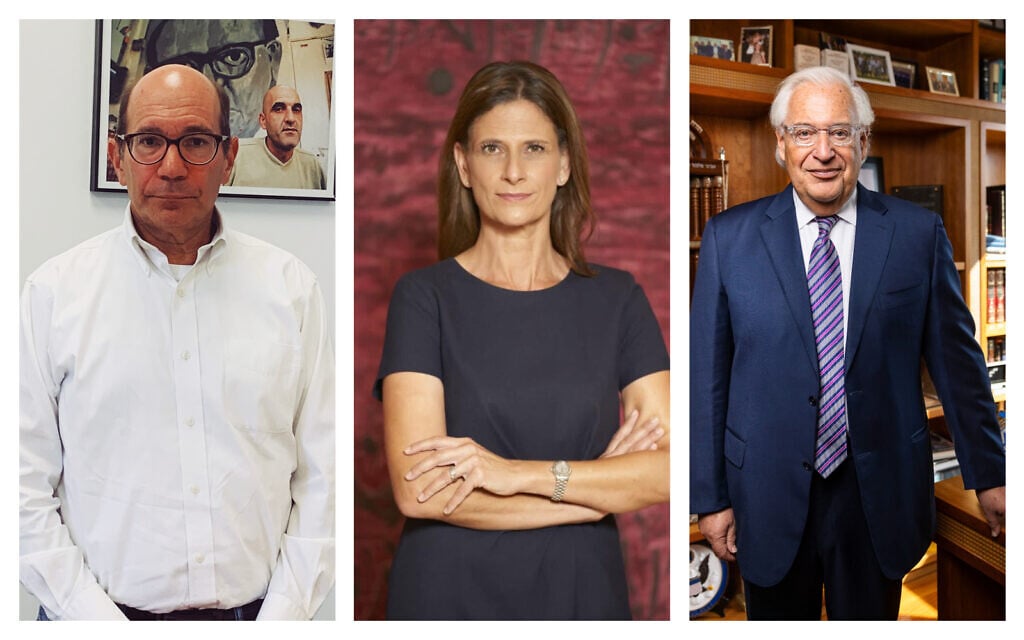 Participants in the September 20, 2023 webinar (L-R) Prof. Gil Troy, former MK Michal Cotler-Wunsh and former United States ambassador to Israel David Friedman. (Times of Israel/Courtesy/Olivier Fitoussi/Flash90) Participants in the September 20, 2023 webinar (L-R) Prof. Gil Troy, former MK Michal Cotler-Wunsh and former United States ambassador to Israel David Friedman. (Times of Israel/Courtesy/Olivier Fitoussi/Flash90)